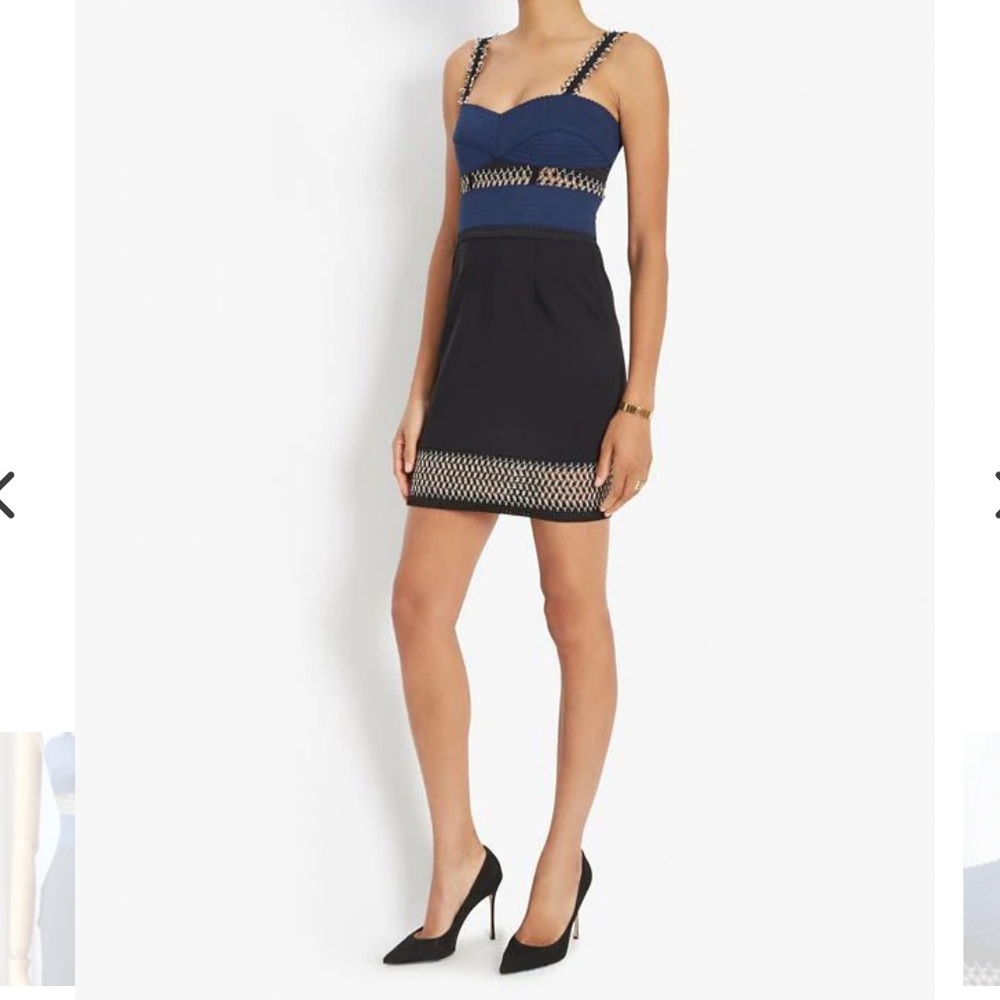 Jonathan Simkhai Lace Stap Bustier Dress exclusive to intermix